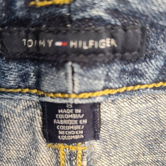 Tommy Hilfiger Denim Blue Jean Shorts Women Size 8 100% Cotton Columbia - Picture 6 of 12